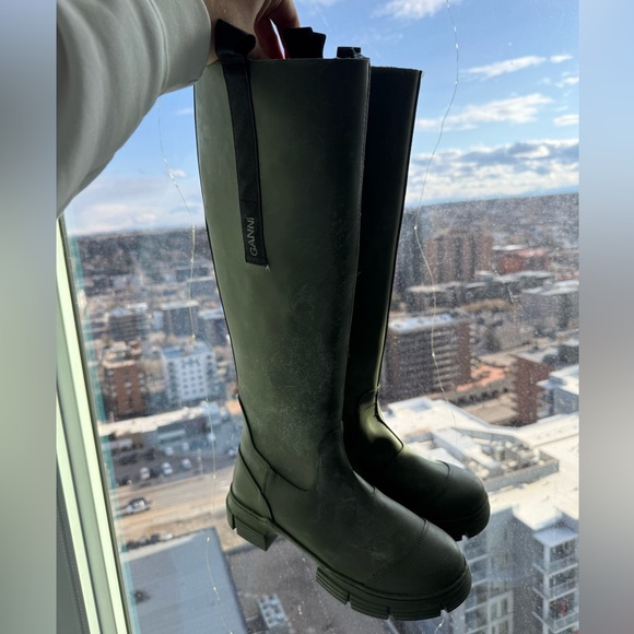 Ganni | Shoes | Ganni Recycled Rubber Country Boots | Poshmark